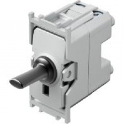 Διακόπτης αλερετούρ 16AX 250V~1 Στοιχείου Ανθρακίτης  PA - TEM MODUL EDGE