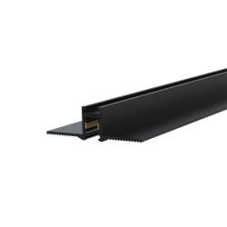 Μαγνητική ράγα ημιχωνευτή trimless 24V DC Οροφής  (1μέτρο) Μάυρο - ΤMT1MΒ - aca