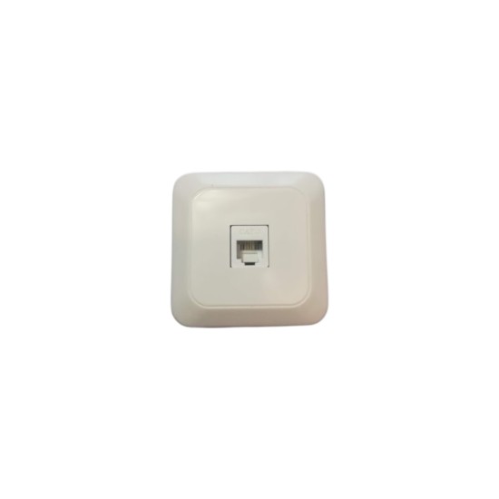 Telephone Socket RJ11 - white - U1411 - MINI
