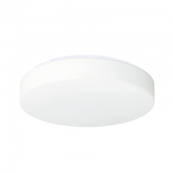 Ceiling light 2xE27 max 40W Metal + Glass / Light grey - Matt white Φ25.5ΧΗ8CM PARFAIT - acadecor 