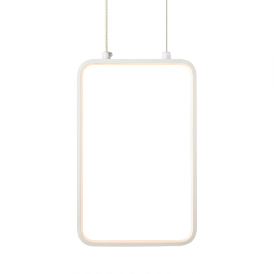 Φωτιστικό κρεμαστό LED 11W 3000k 1330lm Μέταλλο + PVC σύρμα καλώδιο / Μάυρο Μάτ 18X11XH136CM SYMETRIA - acadecor