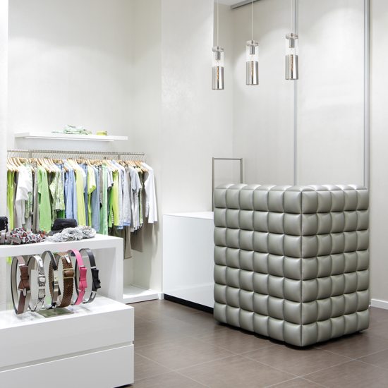 Φωτιστικό Κρεμαστό 4 x E27 40W Μέταλλο + Γυαλί + PVC Διάφανο καλώδιο / Χρώμιο + Λευκό 70Χ10ΧΗ120CM DEJAVU - acadecor