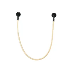 Φωτιστικό κρεμαστό LED 16W 3000k 980lm  Μέταλλο + Σιλικόνη / Μάυρο MALPO - acadecor