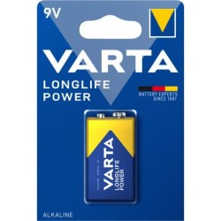 Μπαταρία αλκαλική 4122 πλακέ 9V 6LP3146 - VARTA