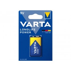 Μπαταρία αλκαλική 4122 πλακέ 9V 6LP3146 - VARTA