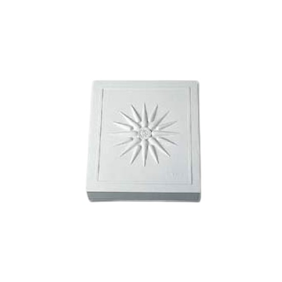 Εlectronic bell white - 230V - Gong / 2 sound  - VE5000/2 - aliberti 