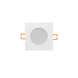 Φωτιστικό Led ψευδοροφής τετράγωνο 5W 3000K IP65 - Λευκό - VERA530SW/N - aca