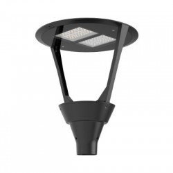 Φωτιστικό LED Πλατείας με αντικεραυνική προστασία SMD 40W 4000K Γκρί IP66 - VIV4030 - aca