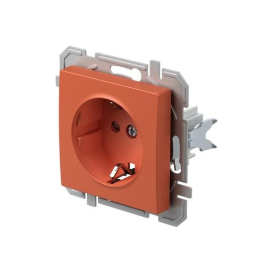 Πρίζα σούκο 2P+E 16A 250V~ PW XO Λευκό / LOGIQ TEM