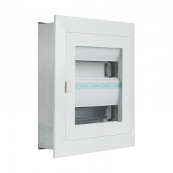 Πίνακας χωνευτός ΗΡΑΚΛΗΣ 2Χ12Θ διαφανή πόρτα - VU 243GM - GEYER