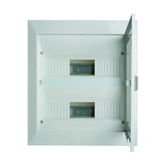 Πίνακας χωνευτός ΗΡΑΚΛΗΣ 2Χ12Θ αδιαφανή πόρτα - VU 243M - GEYER