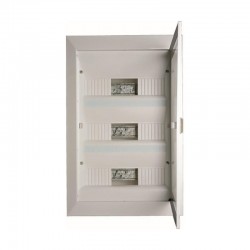 Πίνακας χωνευτός ΗΡΑΚΛΗΣ 3Χ12Θ διαφανή πόρτα - VU 344GM - GEYER