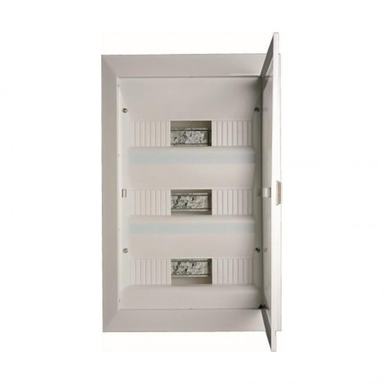 Πίνακας χωνευτός ΗΡΑΚΛΗΣ 3Χ12Θ διαφανή πόρτα - VU 344GM - GEYER