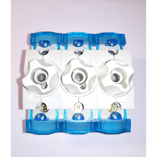 Τριπολική βάση ασφαλειών Neozed 35-63A - Wohner