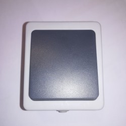 Διακόπτης Απλός εξωτερικός γκρί - IP54 - WOT-EU1-Pa1 - GEYER