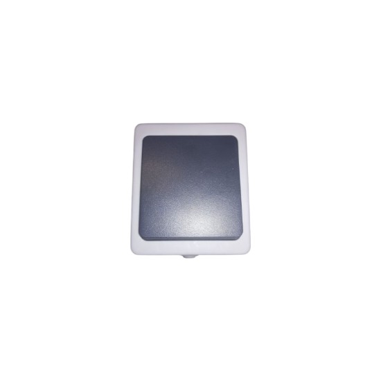 Gang 1 way switch Grey - IP54 - WOT-EU1-Pa1 - GEYER