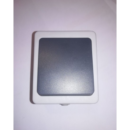 Διακόπτης Απλός εξωτερικός γκρί - IP54 - WOT-EU1-Pa1 - GEYER