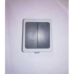 Διακόπτης K-R εξωτερικός Γκρί - IP54 - WOT-EU1-Pb1 - GEYER