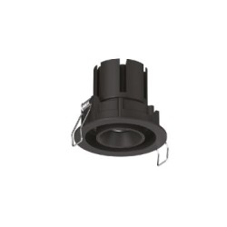 Downlight σποτ 7W 3CCT σε μαύρη απόχρωση (X00230B) - INLIGHT