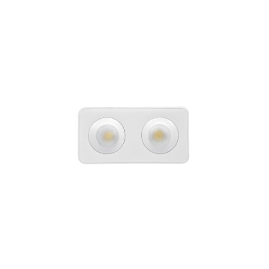 Downlight Mounted σποτ 2x8W 3CCT σε μαύρη απόχρωση (X00270B) - INLIGHT