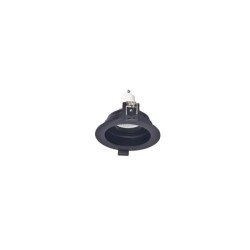 Downlight σποτ GU10 σε μαύρη απόχρωση (X00300B) - INLIGHT