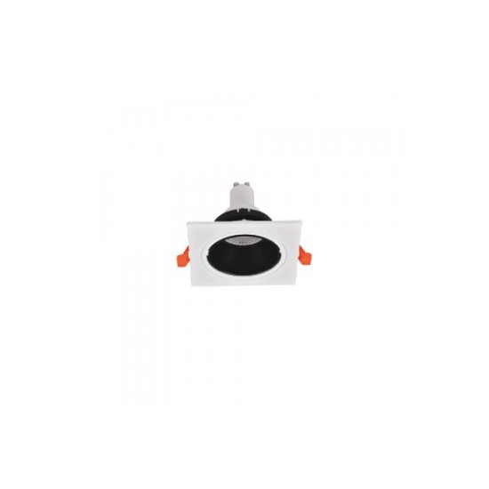 Downlight σποτ GU10 σε μαύρη απόχρωση (X00320B) - INLIGHT