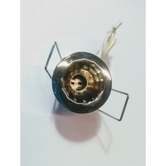 Σπότ χωνευτό στρογγυλό G4 - Νίκελ - XF 883