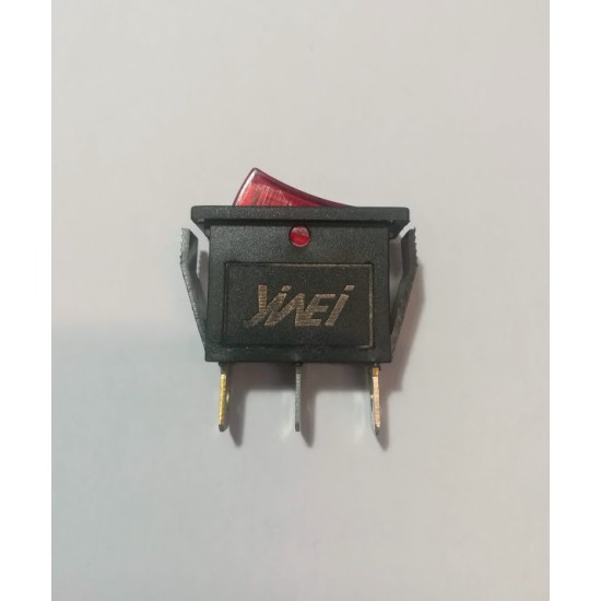 Μικροδιακόπτης συσκευών φωτιζόμενος .0-1 Στενός - YW1-402