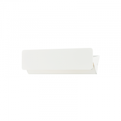 Φωτιστικό επίτοιχο LED 10W 3000K 900Lm Αλουμίνιο / Λευκό 31X8X5,5CM PYRAMID - acadecor 