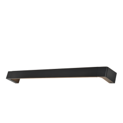 Φωτιστικό επίτοιχο LED 18W 3000K 1500Lm Αλουμίνιο / Μάυρο 90Χ6,4Χ10,5CM FOGA - acadecor 