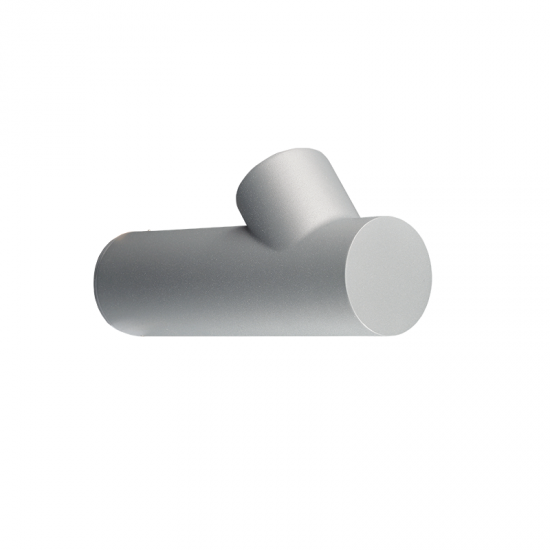 Φωτιστικό επίτοιχο LED 6W 3000K 570Lm Αλουμίνιο / Αμμώδες γκρί 23Χ10,7Χ6,5CM FARO - acadecor 