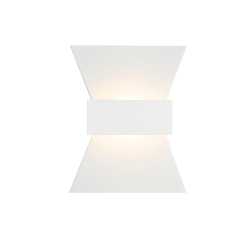 Φωτιστικό επίτοιχο LED 6W 3000K 540Lm Αλουμίνιο / Λευκό 20Χ16Χ7CM ELEGANT - acadecor 