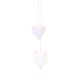 Bambini Pendant light LED 14W 3000K 900Lm  Metal + Acrylic + PVC wire cable / White Φ22ΧΗ100CM LOVE - acadecor 