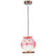 Bambini Pendant light Owl LED 1 x E14 13W Plastic + Metal + PVC black cable / Brown + White 15Χ13,5ΧΗ80CM KOKKA - acadecor