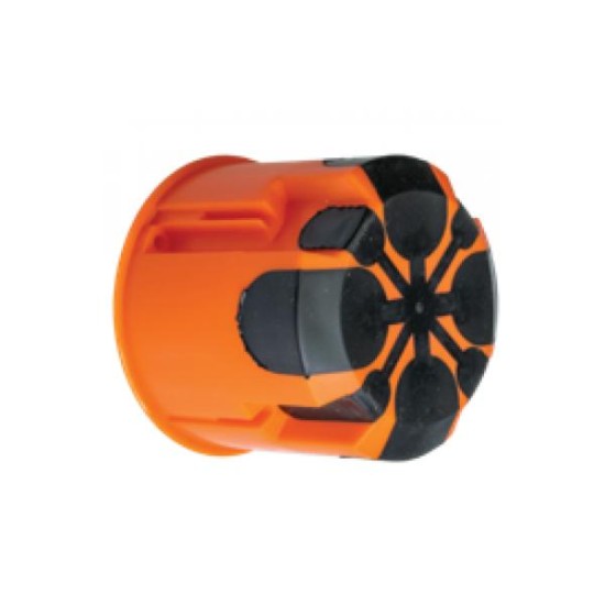 Κουτί διακόπτη γυψοσανίδας για ηχομόνωση Φ68x80mm Πορτοκαλί - DABLER