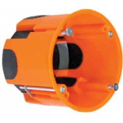 Κουτί διακόπτη γυψοσανίδας για ηχομόνωση Φ68x80mm Πορτοκαλί - DABLER