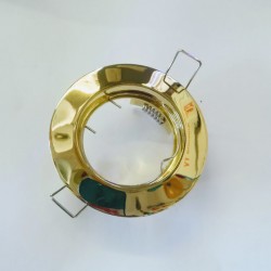 Σπότ χωνευτό στρογγυλό MR16 - Χρυσό - aca