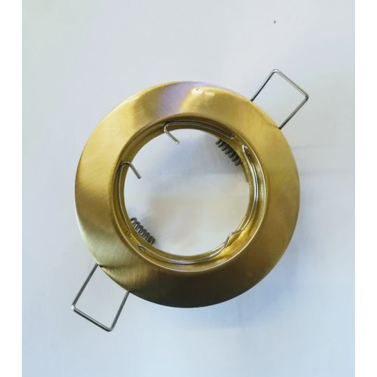 Recessed round spot luminaires - Mat gold MR16 - aca