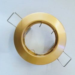 Σπότ χωνευτό στρογγυλό MR16 - Χρυσό περλέ - aca