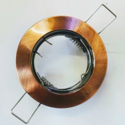 Σπότ χωνευτό στρογγυλό MR16 - Χάλκινο - aca