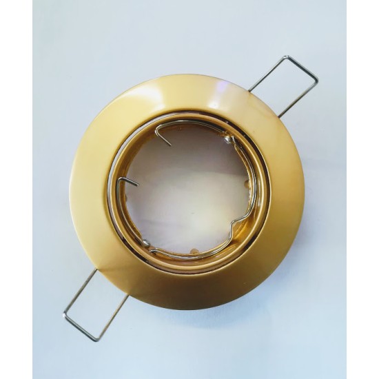 Recessed round movable spot luminaires - Pearle gold MR16 - aca