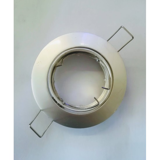 Recessed round movable spot luminaires - Pearl silver MR16 - aca