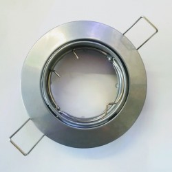 Σπότ χωνευτό στρογγυλό κινητό MR16 - Γκρί βαφής - aca