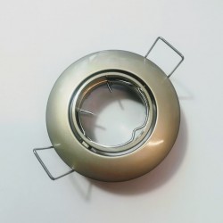 Σπότ χωνευτό στρογγυλό κινητό MR11 - Νίκελ περλέ - aca