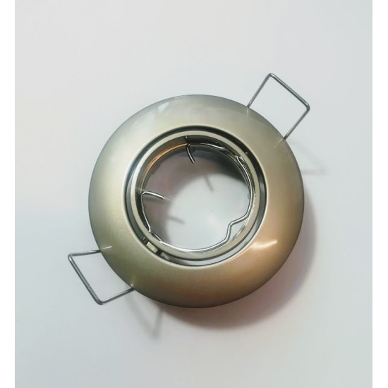 Recessed round movable spot luminaires - Pearl nickel MR11 - aca