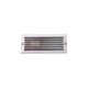 Χωνευτή απλίκα διαδρόμου ασημί IP54  - Ε27 230V 40W- IP54 - AC.045GL64G