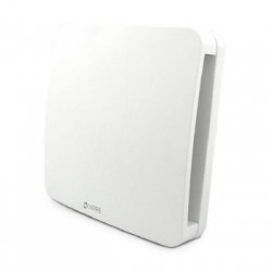 Εξαεριστήρας μπάνιου αξονικός πλάγιας αναρόφησης με μεμβράνη αντεπιστροφής & Με αυτόματη λειτουργία σε υγρούς χώρους λευκό 10/4 - ALBA 10/4 HT - O.ERRE