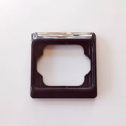 Πλαίσιο 1 θέσης μάυρο -Alpha nea / alpha exclusive - Busch-Jaeger