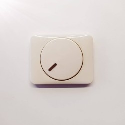 Ροοστάτης περιστροφικός ιβουάρ - Πλακίδιο alpha nea/alpha exclusive - Busch-Jaeger