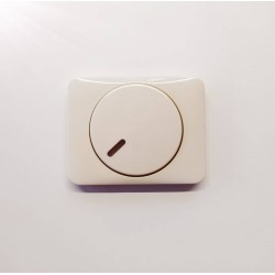 Rotary dimmer iwory - Plate alpha nea/alpha exclusive - Busch-Jaeger